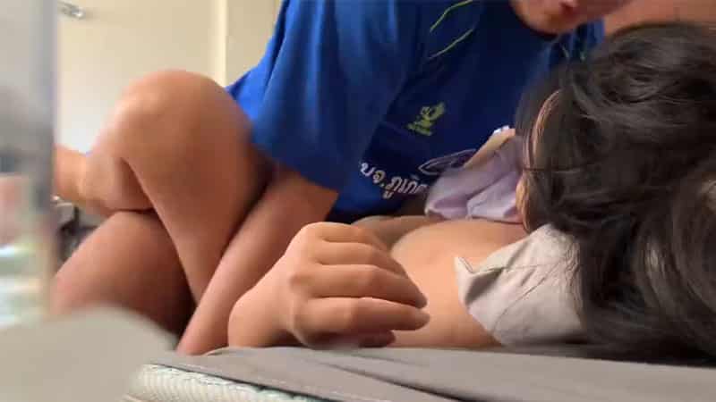 คลิปหลุดแอบเย็ด น้องเมีย หลุดคนไทย เมียออกไปจ่ายตลาด รีบเย็ด โอกาสทอง ครางลั่นห้อง หุ่นดี เย็ดสดเกือบแตกใน Thai xxx sin