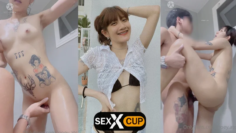 หลุด Onlyfans เย็ดสด น้องเนย แอบมาเกี่ยวหีในห้องน้ำ เสียงดังจนผัวได้ยิน เดินมาจับหี ยืนเย็ด อย่างโหด ก่อนจะอ้าปากรอรับน้ำควย เด็ดจริงๆ