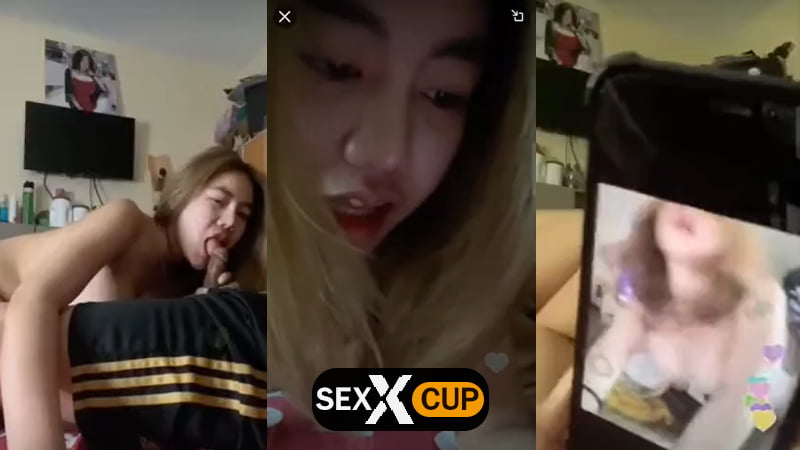 ไลฟ์สด หลุด เย็ดกันโชว์ สาวเงี่ยนจากแอ็คล็อค โดนอัดคลิปตอนเย็ดกับผัวผ่านไลฟ์ สกิลปากตอนโม๊คควย นี่โคตรเด็ด นอนเย็ด อย่างเสียว