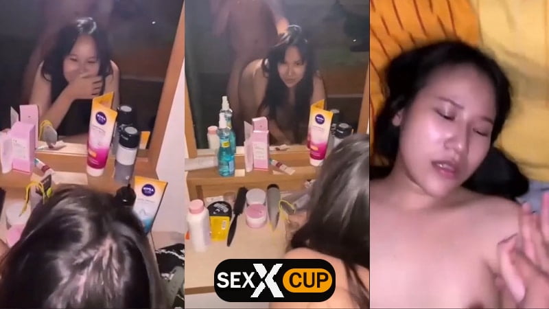 คริปหลุด xxxทางบ้าน สาวหน้าตาดี โดนผัวเย็ดหีหน้ากระจก เจอกระเด้า ท่าหมา จากข้างหลังก่อนจะขึ้นมาต่อที่เตียง เย็ดแรงๆ แตกใน
